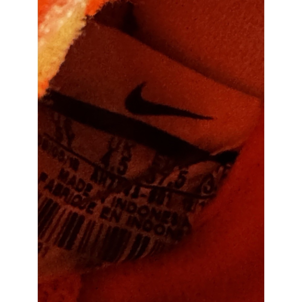 Nike Mercurial SuperflyX 6 Elite TF Turf Orange/white EUC SIZE 5Y SB23 - Picture 5 of 6